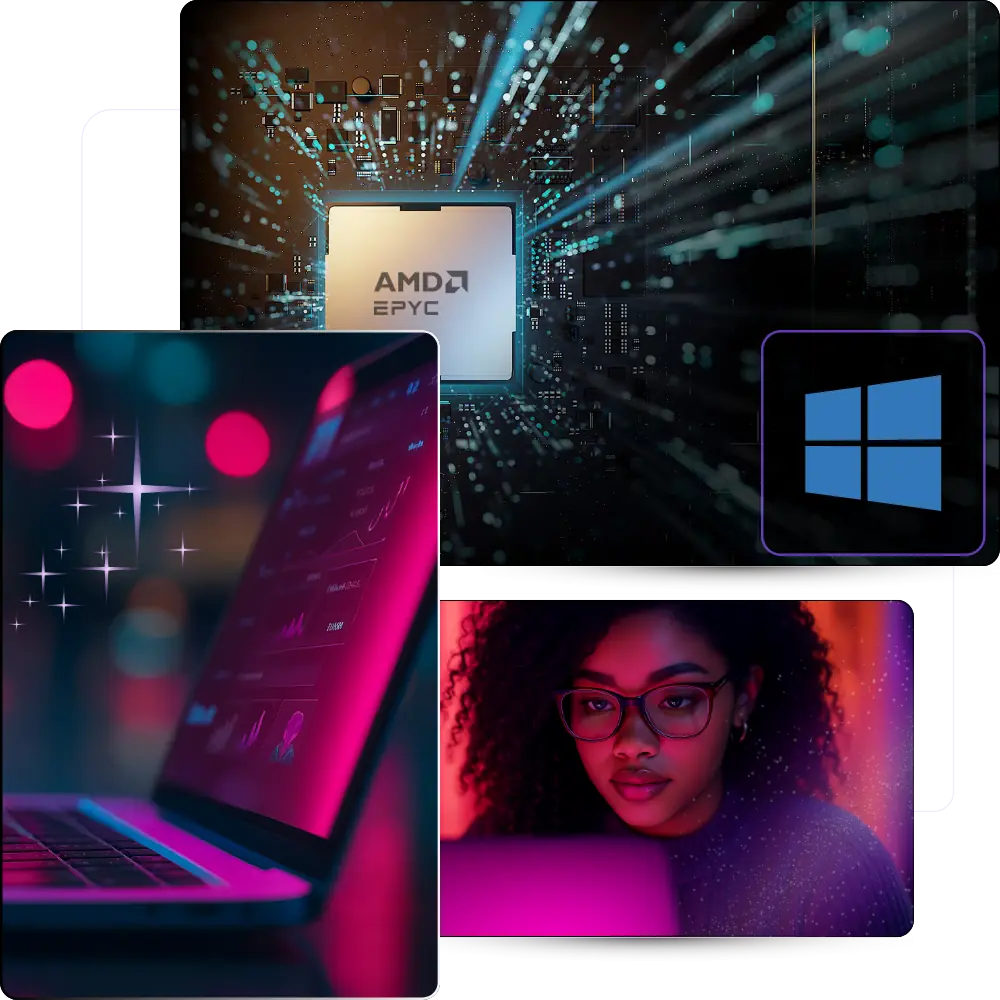 Windows RDP Server VPS Hosting -  Jednoduché ovládání 